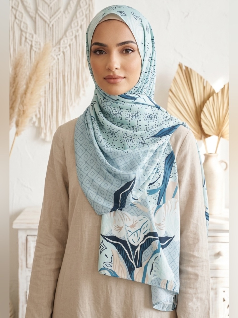 Malaysian Made Luxury Chiffon Hijab Cooling Soft Silky Fabric Premium Modest Fas
